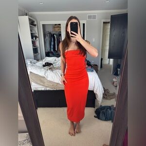 Aritzia Babaton FigureKnit Eyecatcher Dress